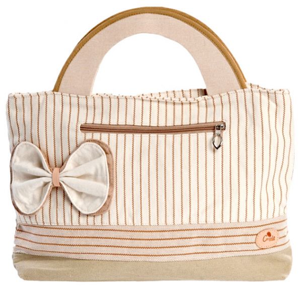 Bolsa de Mão Roberta em Algodão Natural Colorido