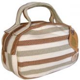 Necessaire em Algodão Natural Colorido M