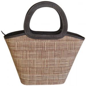 Bolsa Grande Mesclada com Alça Ovalada