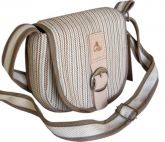 Bolsa Tiracolo Gabi em Algodão Natural colorido