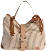 Bolsa de Ombro Luiza em Algodão Natural Colorido